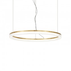 Crown - Decorative Brushed Brass LED Pendant ∅ 80 cm Crown - Decorative Brushed Brass LED Pendant ∅ 80 cm