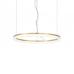 Crown - Decorative Brushed Brass LED Pendant ∅ 60 cm Crown - Decorative Brushed Brass LED Pendant ∅ 60 cm