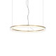 IdealLux-314938 - Crown - Decorative Brushed Brass LED Pendant