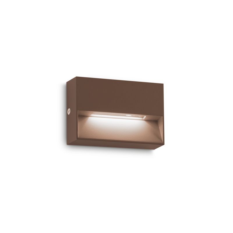 IdealLux-316895 - Dedra - LED Coffee Surface Downlight Brick Light