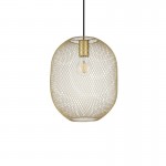 Net - Gold Mesh Pendant Ø 24.5 cm Net - Gold Mesh Pendant Ø 24.5 cm