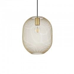Net - Gold Mesh Pendant Ø 24.5 cm Net - Gold Mesh Pendant Ø 24.5 cm