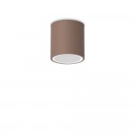 Techo - IP54 Surface-Mounted Coffee Ceiling Light ∅ 9 cm