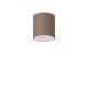 IdealLux-318134 - Techo - IP54 Surface-Mounted Coffee Ceiling Light ∅ 9 cm