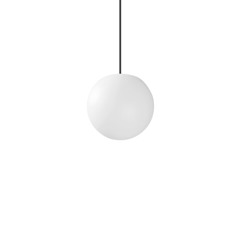 IdealLux-318837 - Sole - Outdoor White Globe Pendant Ø 20 cm