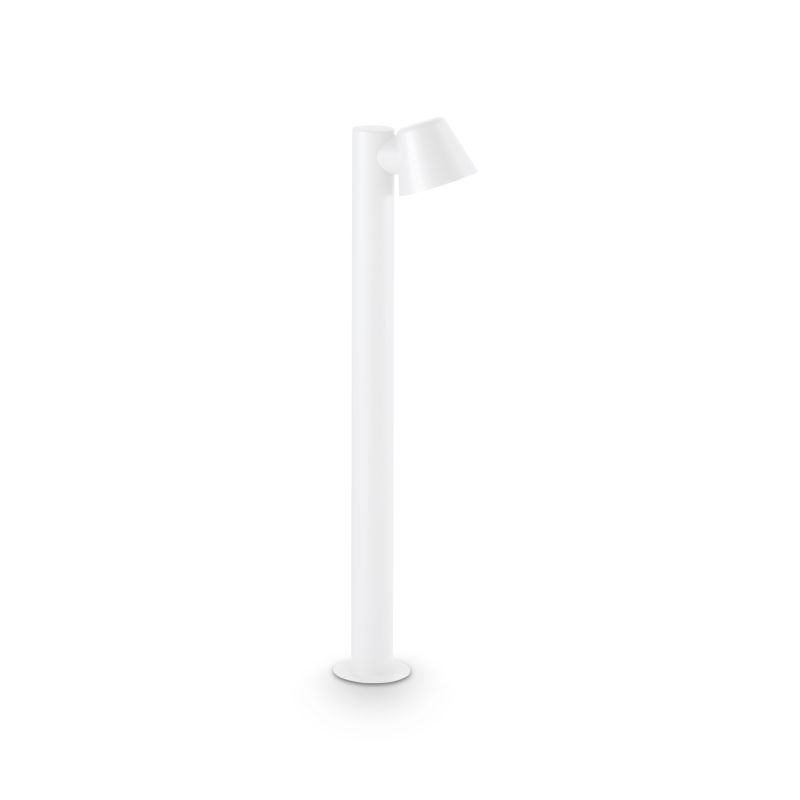 IdealLux-319704 - Gas - Outdoor White with Glass Post
