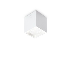 Nitro - Surface-Mounted White Square LED Spotlight 4.2 cm