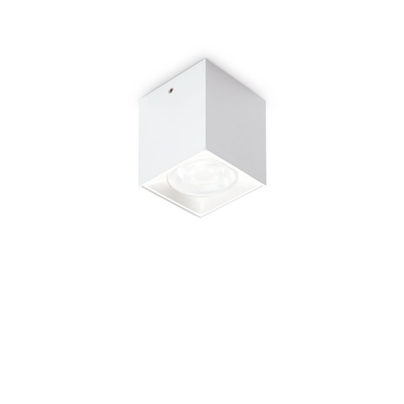 IdealLux-319797 - Nitro - Surface-Mounted White Square LED Spotlight 4.2 cm