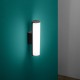 IdealLux-322209 - Etere - Black LED Wall Lamp with White Diffuser 4000K