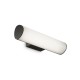 IdealLux-322209 - Etere - Black LED Wall Lamp with White Diffuser 4000K