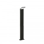 Style - IP54 Black LED Post 4000K - 100 cm