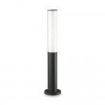 Etere - Black LED Bollard with White Diffuser 4000K