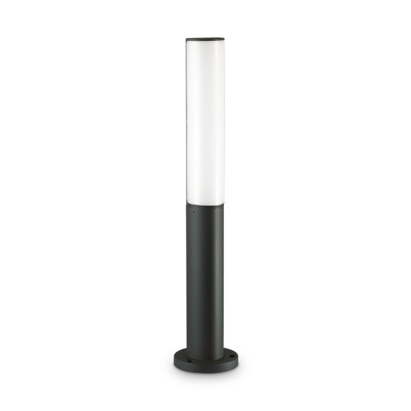 IdealLux-322278 - Etere - Black LED Bollard with White Diffuser 4000K
