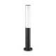 IdealLux-322278 - Etere - Black LED Bollard with White Diffuser 4000K
