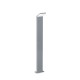 IdealLux-322353 - Style - IP54 Grey LED Post 4000K - 100 cm