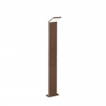 Style - IP54 Coffee LED Post 3000K - 100 cm