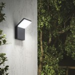 Style - IP54 Black LED Wall Lamp 3000K