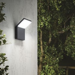 Style - IP54 Black LED Wall Lamp 3000K