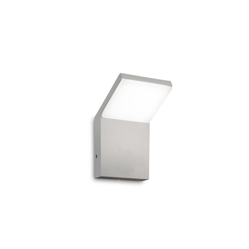 IdealLux-322650 - Style - IP54 Grey LED Wall Lamp 3000K