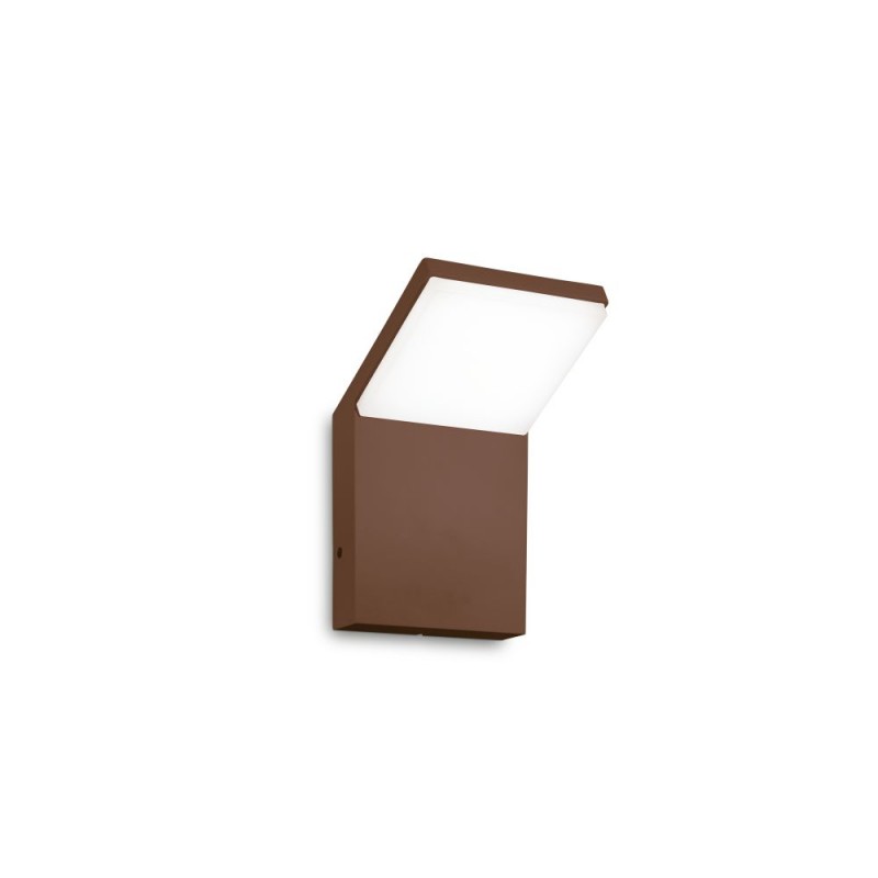 IdealLux-322704 - Style - IP54 Coffee LED Wall Lamp 3000K
