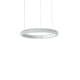 IdealLux-325804 - Miracle - White LED Pendant with Clear Crystal Effect Ø 40 cm