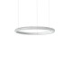 IdealLux-325828 - Miracle - White LED Pendant with Clear Crystal Effect Ø 60 cm