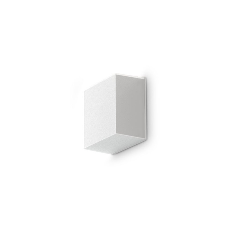 IdealLux-326221 - Snow - IP65 White Wall Lamp 4000K