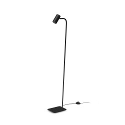 Ginger - Black 1 Light Floor Lamp