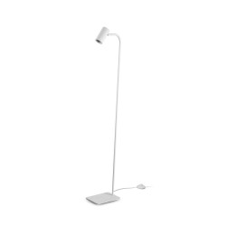 Ginger - White 1 Light Floor Lamp