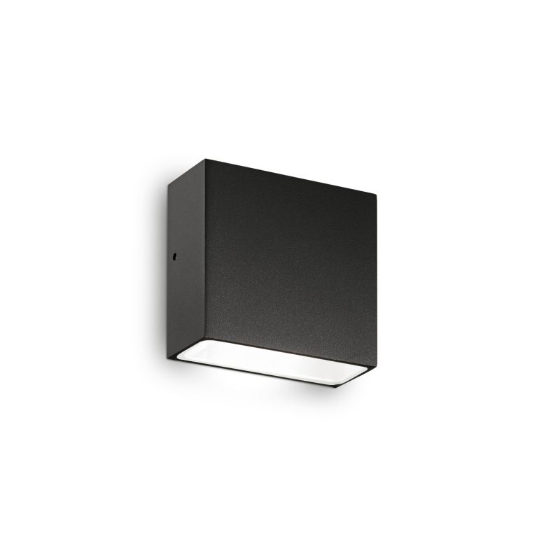 IdealLux-326955 - Tetris-1 - Outdoor Black Wall Lamp