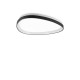 - Gemini - Black LED Flush 30W IdealLux-328058 - Gemini - Black LED Flush 30W