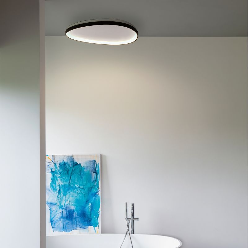 - Gemini - Black LED Flush 30W IdealLux-328058 - Gemini - Black LED Flush 30W