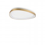 Gemini - Brushed Brass LED Flush 30W Gemini - Brushed Brass LED Flush 30W