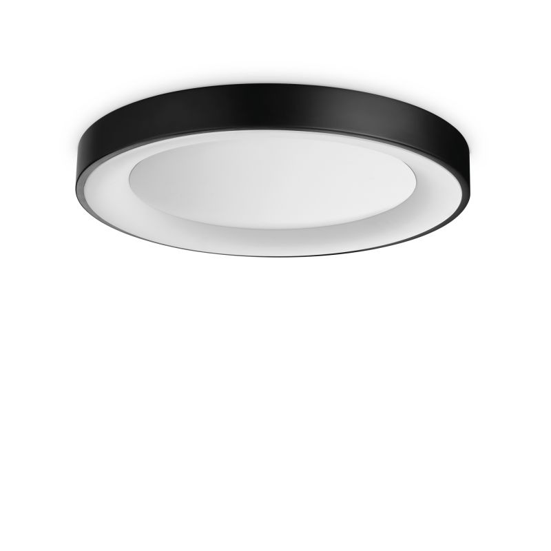 IdealLux-328157 - Planet - LED Black Flush with Diffuser Ø 50 cm