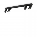 Profilo - Black 4 Light Spotlights Profilo - Black 4 Light Spotlights