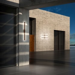 Linea - IP54 Coffee LED Wall Lamp 23W Linea - IP54 Coffee LED Wall Lamp 23W
