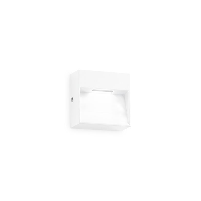 IdealLux-328638 - Dedra - LED White Surface Downlight Square Brick Light
