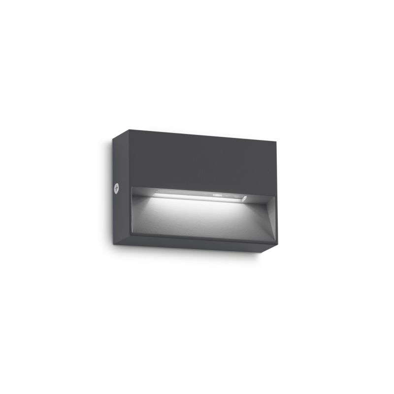 IdealLux-328645 - Dedra - LED Antracite Surface Downlight Brick Light