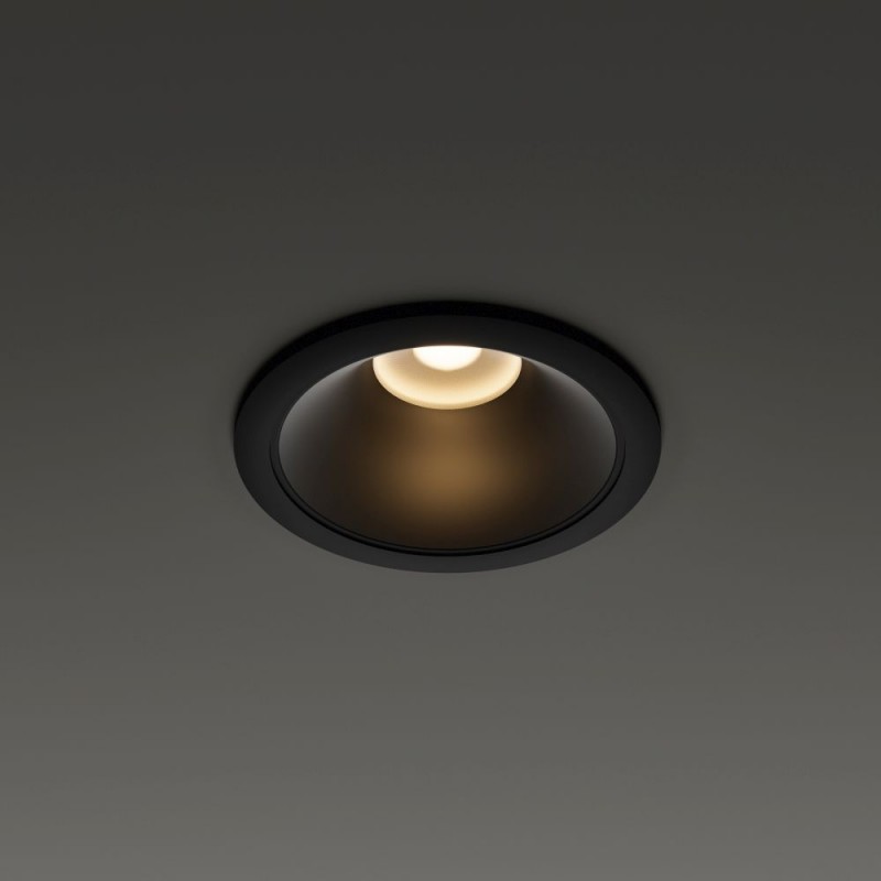 IdealLux-331256 - Tag - Black LED Recessed Light ∅ 8.5 cm