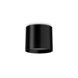 Spike - Surface-Mounted Black LED Spotlight 10 cm