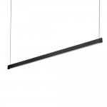 Desk - Matt Black LED Linear Profile 120 cm