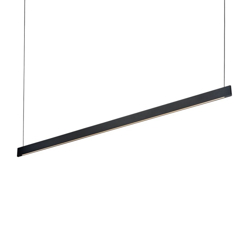 IdealLux-336190 - Desk - Matt Black LED Linear Profile 120 cm