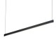 IdealLux-336190 - Desk - Matt Black LED Linear Profile 120 cm
