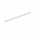 Desk - Matt White LED Linear Profile 120 cm