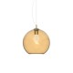 IdealLux-339061 - Nemo - Brass Pendant with Amber Glass Ø 40 cm