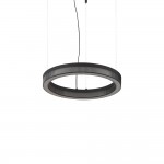 Crown - Decorative Black LED Pendant Ø 40 cm