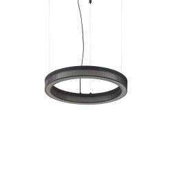 Crown - Decorative Black LED Pendant Ø 40 cm