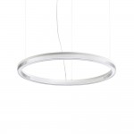 Crown - Decorative White LED Pendant Ø 80 cm
