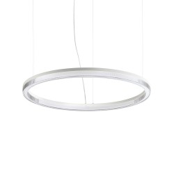 Crown - Decorative White LED Pendant Ø 80 cm