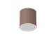 IdealLux-342696 - Techo - IP54 Surface-Mounted Coffee Ceiling Light ∅ 15 cm